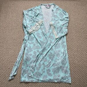 PAISLEY LOUNGE ROBE
